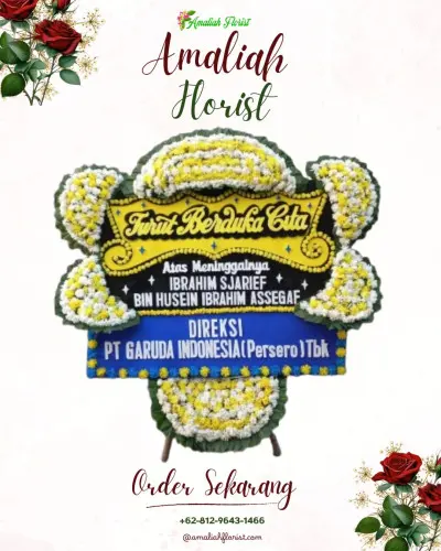 Papan Bunga Duka di Wandanpuro