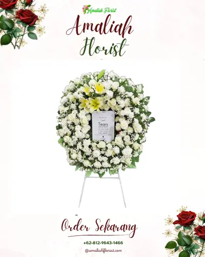 Krans Bunga Duka Cita di Wandanpuro